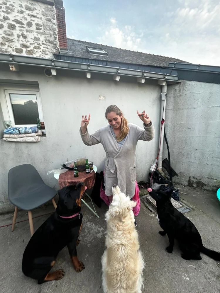 Garde de chiens à domicile